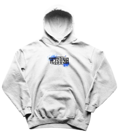 Blue Spider Lily - Hoodie (white)