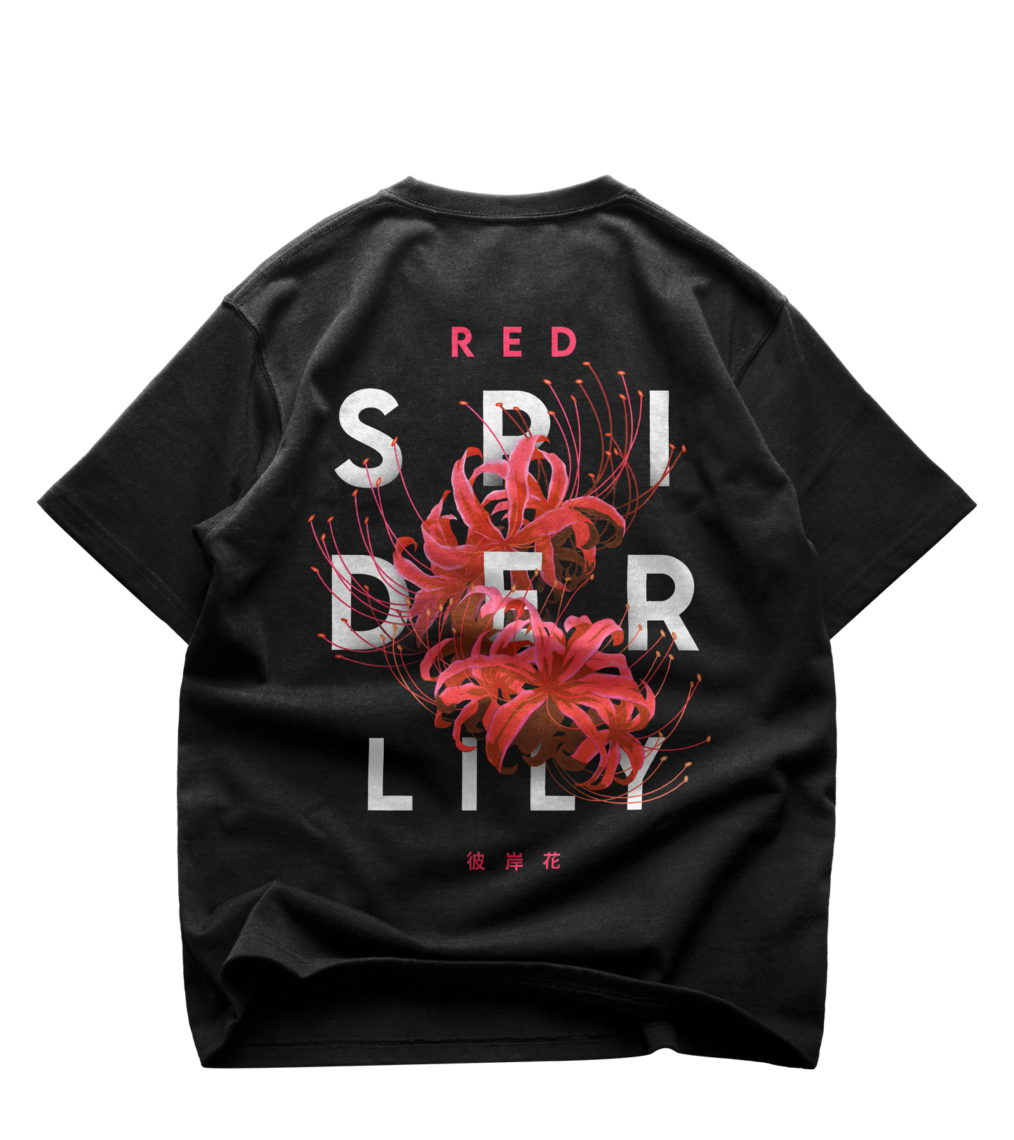 Red Spider Lily - Oversized T-Shirt