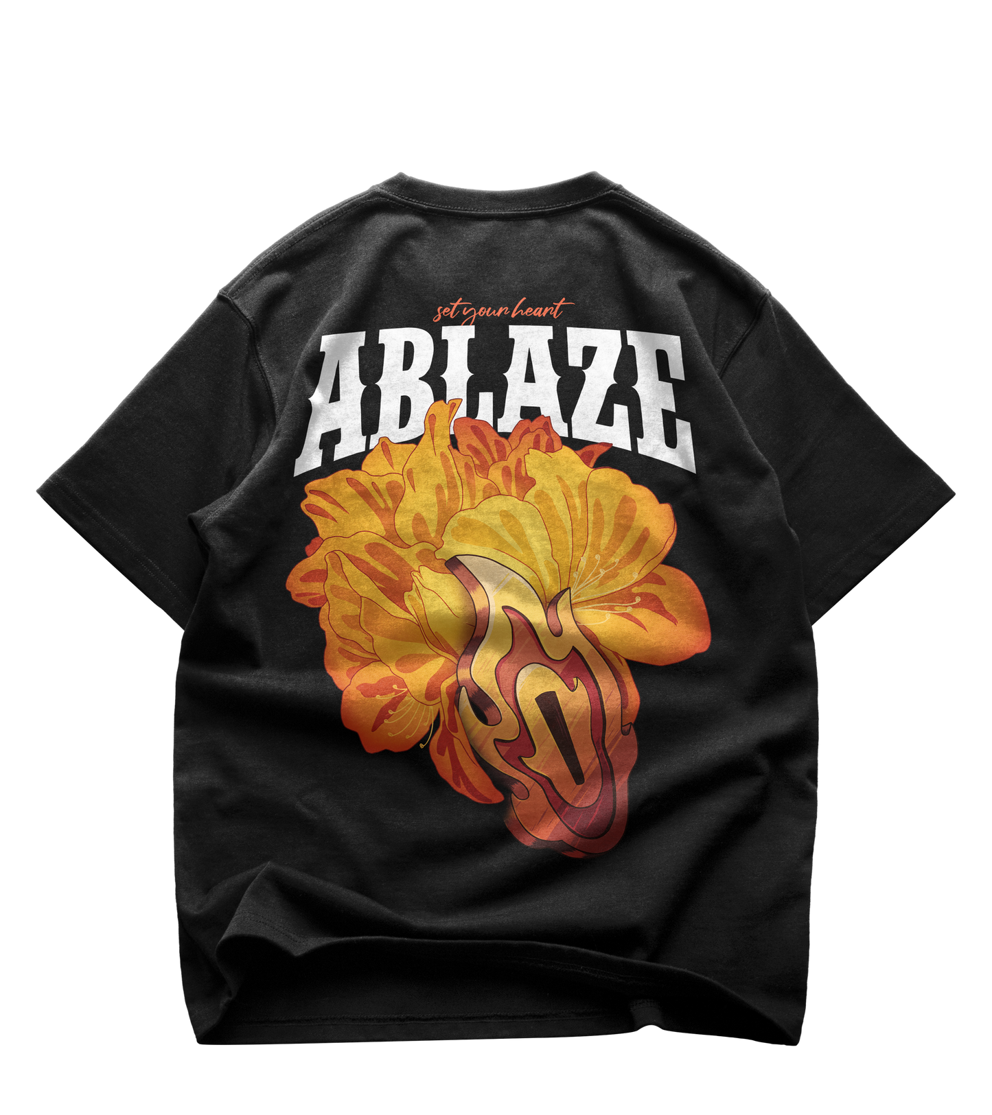 Set your heart ablaze - Oversized T-Shirt