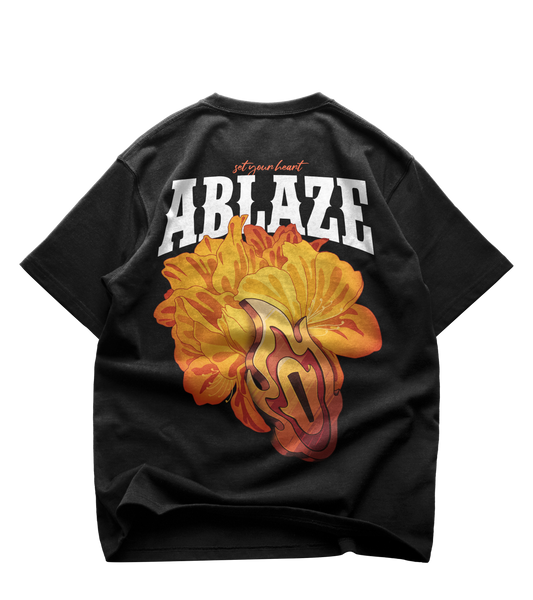 Set your heart ablaze - Oversized T-Shirt